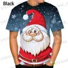 Herren T-Shirts 2022 T-Shirt 3D-Druck Herren Heiligabend Casual Cool Kurzarm Tops Sommer Unisex Weihnachten T-Shirts Männer Frauen 6XL T231219