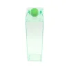 500 ml Plastikmilchkartonwasserflaschen BPA frei klare transparente Quadratsaftbox im Freien für FY5230 1219