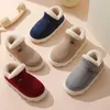 Slippers Cotton Slippers Bag and Men's Winter Home Indoor Thick Sole Plush Fur Warm Couple Cotton Shoes for Sale 231219