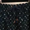 pantaloni di marca da donna abiti firmati da donna moda lettera logo pantaloni con cintura casual dritti di alta qualità 19 dicembre Nuovo