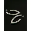 Bottegaly Venettaly Kolczyki z luksusowymi kolczykami z designem spersonalizowane kobiece temperament wszechstronne kolczyki