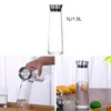 Bouteilles d'eau pichet en verre bouteille de thé pichet froid de grande capacité pour réfrigérateur