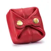 Cosmetic Bags Cute Wallet Soft Cowhide Mini Earphone Key Coin Lipstick Storage Bag Small Female Girl Makeup