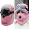 UNISEX BALACLAVA Inverno Warm Capper Cappuccetto Protezione dell'occhio Protezione per occhiali Capiterie ciclabili Maschere 466IH