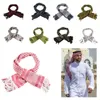 Foulards Religieux Adulte Keffiyeh Foulard Turban Camouflage Couleur Arabe Hommes Shemagh Écharpe 190cm Extérieur Tactique Anti-poussière Kerchief