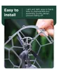 Tillbehör för Cynova Fullt slutna propeller Guard för Tello Quick Release Light Weight Protective Cage för DJI Tello -tillbehör