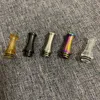 Ultimi 4 stili 510 Drip Tips in resina Bocchino colorato a foro largo per sigari di sigarette Atomizzatori per serbatoi Accessori per fumatori Strumenti