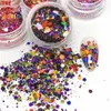 Nail Glitter TCT-837 Halloween Chunky Confetti Glitter Nails Art Decoração Body Art Tumbler Artesanato DIY Handwork Acessórios Festival Party 231218