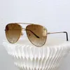 Fashion Designer Pilot Sunglasses For Men and Women Classic Alphabetic Pattern Black Brown Silver Sun Glasses Travel Beach Vacatio279h
