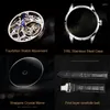 Wristwatches AESOP Men's Real Tourbillon Mechanical Watch For Men Watches Mens Clock Skeleton 2023 Luxury Movement Drop