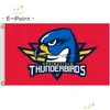 Bandiere per striscioni Ahl Springfield Thunderbirds Bandiera 3X5Ft 90Cmx150Cm Poliestere Banner Decorazione Volante Casa Giardino Festivo Consegna a goccia H Dhxvk