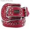 2022 Cinturones de moda para mujeres Diseñador para hombre Bb Simon Cinturón de diamantes de imitación con diamantes de imitación brillantes como regalo baiteng252j