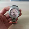 Topselling U1 High quality Wristwatches watches 126000 36mm pink Dial Stainless Steel 2813 Movement Mechanical Automatic Ladies Wo250r