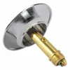 Bath Accessory Set Sink Fitting Bouncing Core Drain Stopper Solid Brass Push Button Easy -up Design M16x1.5 Brand