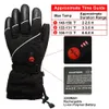 Gants de ski Gants de ski SAVIOR Heat gants chauffants d'équitation section épaisse conception super chaude doublure en peau de mouton doublure polaire respirant hommes femmes 231218