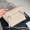 Högkvalitativ designerväska Tote Nano Belt Cross Body Womens Travel Clutch Bags Purse Luxury Leather Axel Satchel Handväska Mans vintage grossistresor Rem remmen