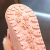 Boots Baby Girl Snow Boots Children Girl Boot Winter Warm Plush Rabbit Princess Shoes Kids Sneaker Lovely Soft Boots 231219