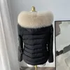 Lenços 80cm inverno 100 cachecol de pele real gola reta casaco feminino chapéu quente decoração guarnição natural luxo grosso xale 231218
