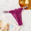 Women's Panties Fashion Women Plus Size Bra Panty 1 Piece Push Up Sexy Underwear Briefs Set Letter Rhinestone Lingerie Set 231218