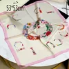 12 1Style Silk Scarf Head Scarfs For Women Winter Luxurious Silk High End Classic Letter Mönster Designer Shawles Ny gåva E290F