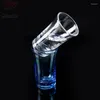 Vinglas 10st Acrylic S Glass Colorful Spirit Unbreakable Bar Club Liquor Vodka Whisky Cup Party Drinkware 40ml