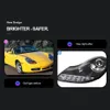 Полностью светодиодные фары для Porsche boxster 986, фары 1997-2002, обновление DRL, динамическая сигнальная лампа, фара в сборе