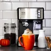 커피 메이커 Mr. Coffee Espresso 및 Cappuccino Machine Programmable Coffee Maker Automatic Milk Arms 및 15 바 펌프 SilverL231219