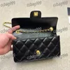 Klassische Damen-Mini-Umhängetasche mit Klappe, ausgehöhltes Abzeichen, Luxus-Handtasche, gestepptes Leder, Designer-Geldbörse, Abend-Clutch, Trend-Münzen-Geldbörse, Kartenhalter, Sacoche, 23 cm