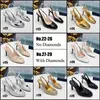 Premium Leather Fashion Women's Pointed High Heels with Slim Heels Dress Shoes Ballet Flat Sole Shoes EU 35-41