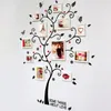 Wall Stickers Large 200 250Cm/79 99in Black 3D DIY Po Tree PVC Decals Adhesive Family Mural Art Home Decor Small