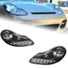 Phares LED complets pour Porsche boxster 986 phares 1997-2002 mise à niveau DRL ensemble de phares de lampe de signalisation dynamique