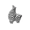 Tea Pets Kreative Zebrastatue aus Kunstharz, Tierdekoration, Schreibtischfiguren, Wohnaccessoires, Büro, Kunsthandwerk, Geschenke 231219