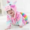 Pijamas crianças pijamas de natal para meninos meninas anime panda macacões bebê recém-nascido menino roupas de inverno infantil pijamas infantis