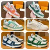 Scasual Designer Sneaker Treakers dla mężczyzn Buty Buty Outdoor Treners Bue Wysokiej jakości buty platformowe Abloh nakładki 41254 S Platm