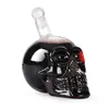 Bar Tools 125-1000ml Creative Skull Glass Wine Bottle Whisky Wine Crystal Cupstransparent Drinkware Personality Bar Set Tool Gift 231218