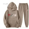 23 Tracksuit Mens Trapstar Track Suits Hoodie Basketball Football Rugby Tvådel med kvinnors långärmad hoodiejacka byxor CJG23080214 598