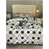 Ensembles de literie Tide Marque Quatre pièces Coton Haut de gamme Impression numérique Quilt Set Feuille Drop Livraison Home Garden Textiles Fournitures Dhduv