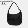 Bottegaaveneta Gemellis Bags Bargh Vian New本物の手織りのハンドバッグレディースカウハイドヨーロッパとアメリカのファッションTwin Frj