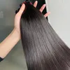 Лучшие продаваемые класс 12A двойные укороченные вьетнамские наращивания волос на 100% человеческие волосы утер перуанские индийские бразильские волосы шелковистые прямые 3 пучки