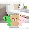 Toilet Stickers Felt Sticker Cartoon Deodorizer Drop Delivery Home Garden Decor Decorative Dhcxc