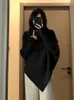Rollkragenpullover Frauen Baggy Mode Design Pullover Französisch Einfarbig Verdickt Strickpullover Übergroßen 240102