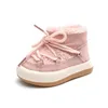 Buty Bota Girl But Winter Bott High Top Botton Shoe Baby Baby Baby Botler Botton Shoe Child Snow Botek Plush Boy But Buts 231219