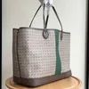 Canvas-Handtasche, Geldbörse, Designer-Einkaufstasche, Einkaufstaschen, klassischer Buchstabendruck, Leder, Schultergurt, Umhängetaschen, Damen-Schulter-Geldbörse mit Geldbörse 7a