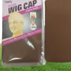 Deluxe Wig Cap 24 jednostki 12 bags Hairnet do robienia peruki Czarna brązowa wkładka do pończoch snood nylon qylihj topScissors9167397