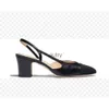 Designer Women's Sandals High Heel Flat Shoes Luxury Brand Fashion Original Hot Selling Slippers Dress Sandals Size 35-41