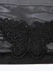 Czołgi damskie seksowne kantar w dekolcie bez pleców bandaż motyl czarny plon najlepsze kobiety moda moda z siatkiem gorset biały klub nocny camisoles