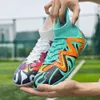 New Style Comfortable Football Boots AG TF Soccer Shoes Youth Women Men Anti Slip Training Shoes Size 31-48