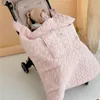 Koce Zakresyjne jesienne jesień zima wózek dla dziecka koc Koreańszy zagęszczony ciepły kołdra dla dzieci wózek śpiwór śpiwór śpiwór Śpiwak dla dzieci 231219