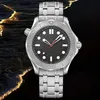 OMG Watch With Box Mens AAA de alta qualidade OMG Diving 41mm Black Dial Bioceramic Beliscel Sapphire Sapphire Strap Acessórios de Moda de Moda Sports Sports 24Ss 344