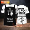 Men's T-Shirts Unisex Workwear Customized Name T-shirts for Restaurant Kitchen Chef and Waiter Summer Loose Uniform Personalized Short Sleeves T231220